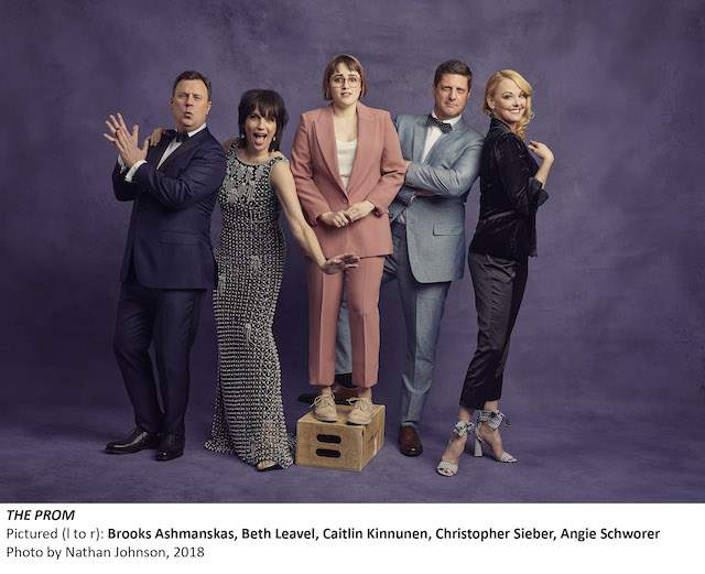 broadway--the-prom-2_Brooks_Ashmanskas,_Beth_Leavel,_Caitlin_Kinnunen,_Christopher_Sieber,_Angie_Schworer_in_THE_PROM,_Photo_by_Nathan_Johnson,_2018.jpg
