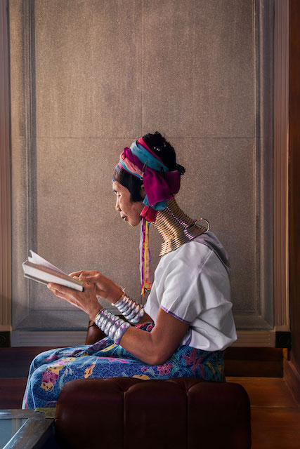 Steve McCurry, Reading is an exhibition with photos of over forty years of career