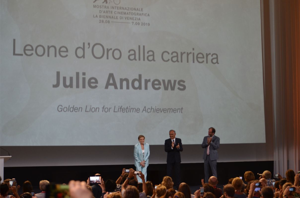 Venice Film Festival 2019 - Award to Julie Andrews