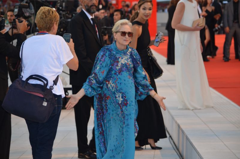 Venice Film Festival 2019 - red carpet The Laundromat by Steven Sodeberg with Meryl Streep