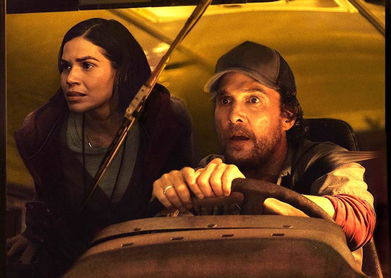Movie thriller The Lost Bus, interview with actor Matthew McConaughey