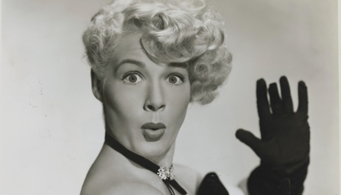 Betty Hutton, the "Blonde Bombshell" of Hollywood cinema