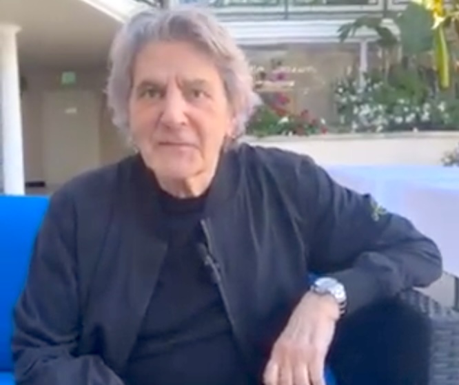 Filming Italy Los Angeles 2026 - interview with Fausto Leali