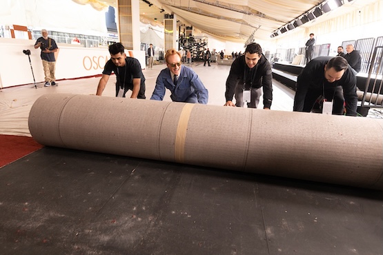 98th Oscars Red Carpet Rollout in Los Angeles: Conan O'Brien Unveils 900-Foot Hollywood Icon