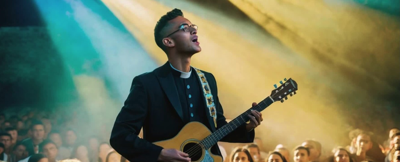 The Singing Priest, two priests between tradition and contemporary music