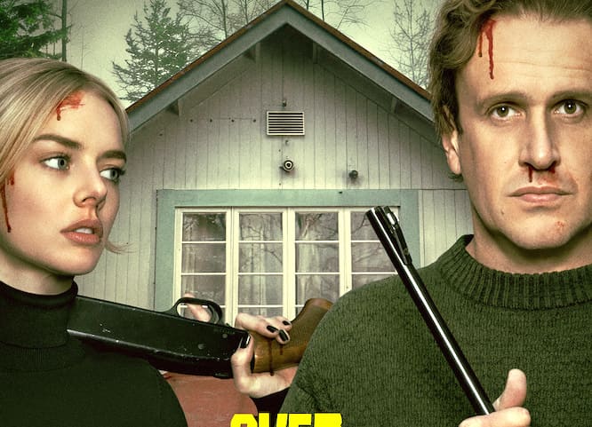 Thriller Movie Over Your Dead Body, Isolated Cabin with Jason Segel and Samara Weaving