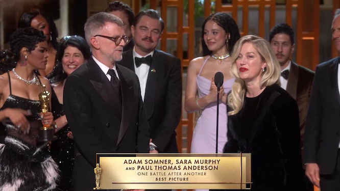Oscar-Academy Awards 2026: Acceptance Speech of Paul Thomas Anderson for Best Film, One Battle after Another