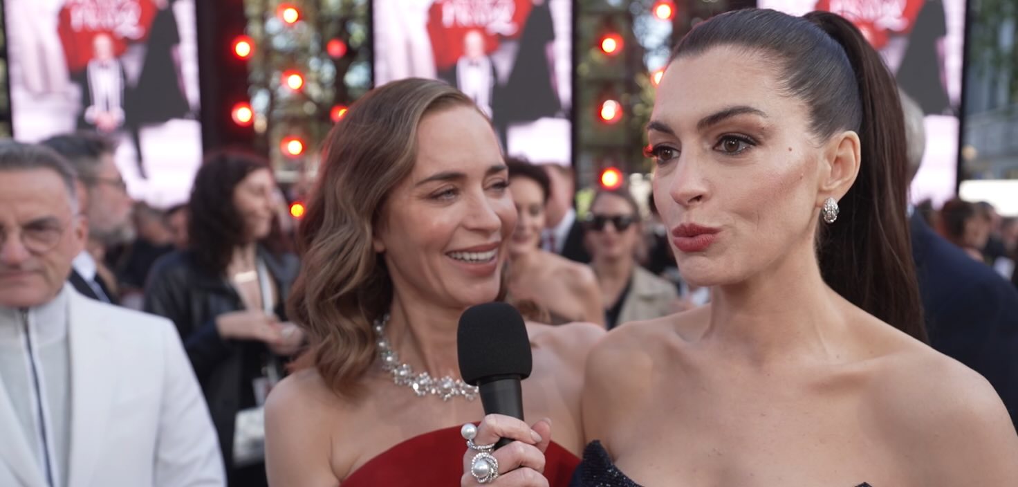 The Devil Wears Prada 2, Anne Hathaway and Emily Blunt  London Premiere Interview