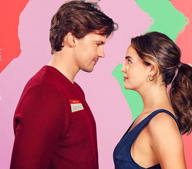 Comedy Movie 40 Dates and 40 Nights, dating app with Bailee Madison, Joel Courtney - plot